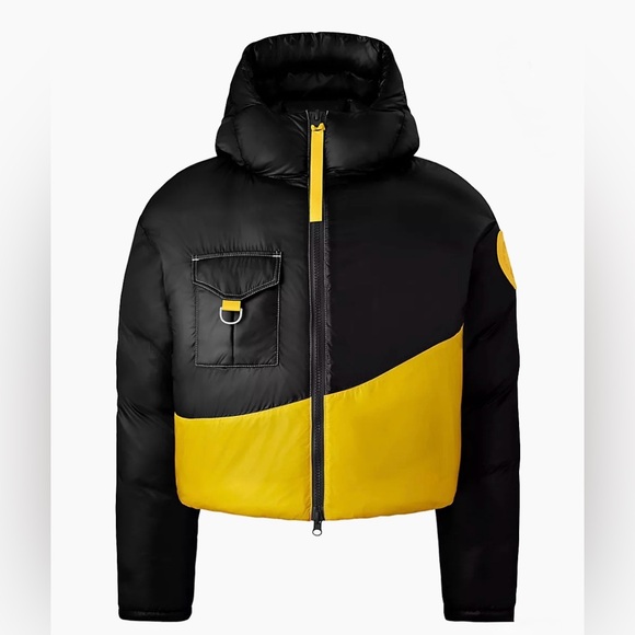 Canada Goose x Pyer Moss Collection Crop Wave down reversible puffer in size M - Picture 2 of 12